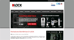 Desktop Screenshot of dlock.com.br